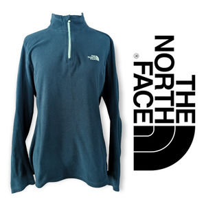 The North Face Microvelour Quarter Zip Glacier Fleece Pullover